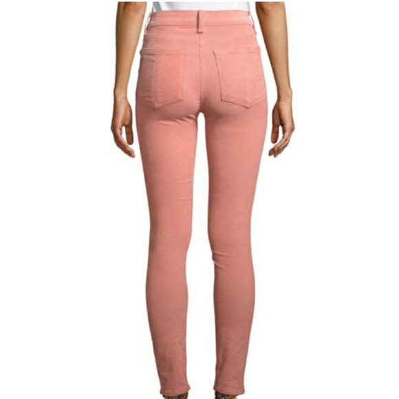 Rag & Bone high rise skinny pink corduroys 24 NWT - Picture 2 of 8